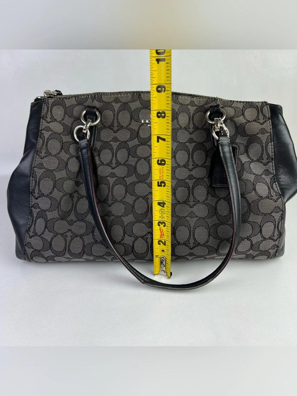 Coach Signature Shoulder Bag Satchel Handbag Purse